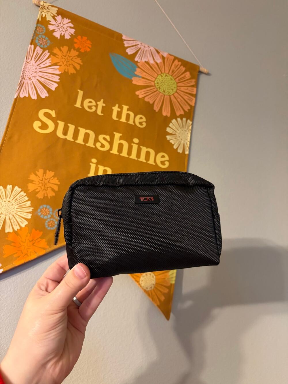 TUMI Alpha Mini Cosmetic Case Ballistic Nylon